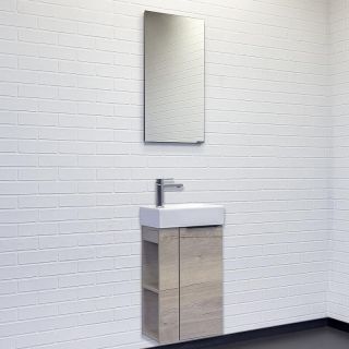 Тумба с раковиной Comforty Матэ 00-00015132 41.5 см Дуб дымчатый